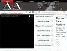 Tablet Screenshot of african-americaninventors.org